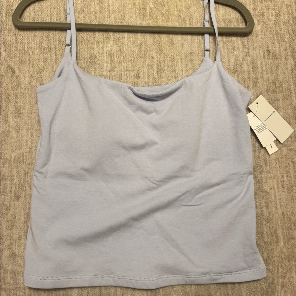 Abercrombie & Fitch Bra Free Blue Cami